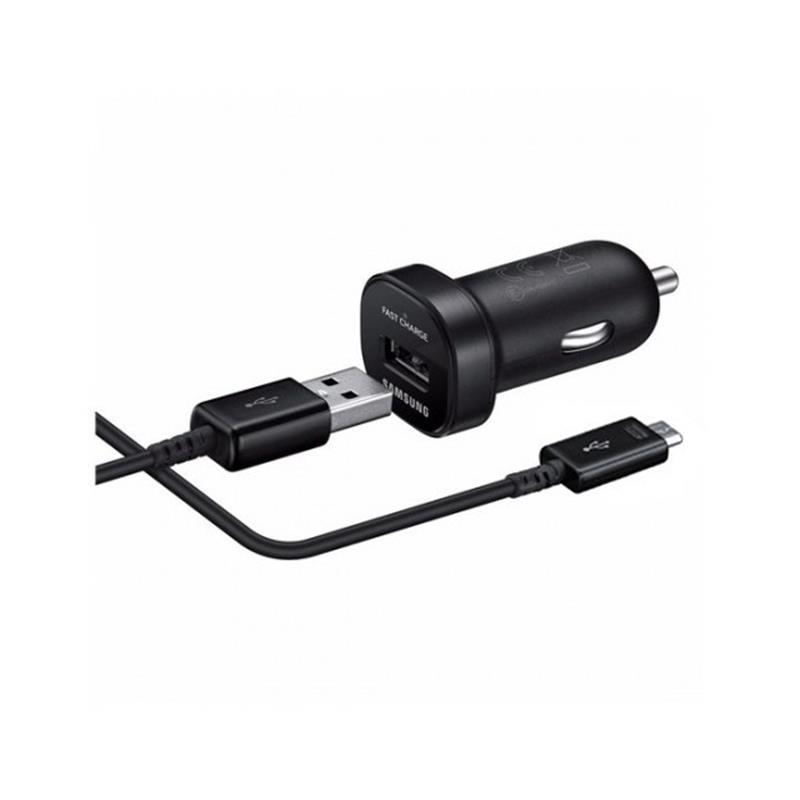 EP-LN930CBEGWW Samsung Adaptive Fast Charging USB Car Charger Micro USB Black Bulk