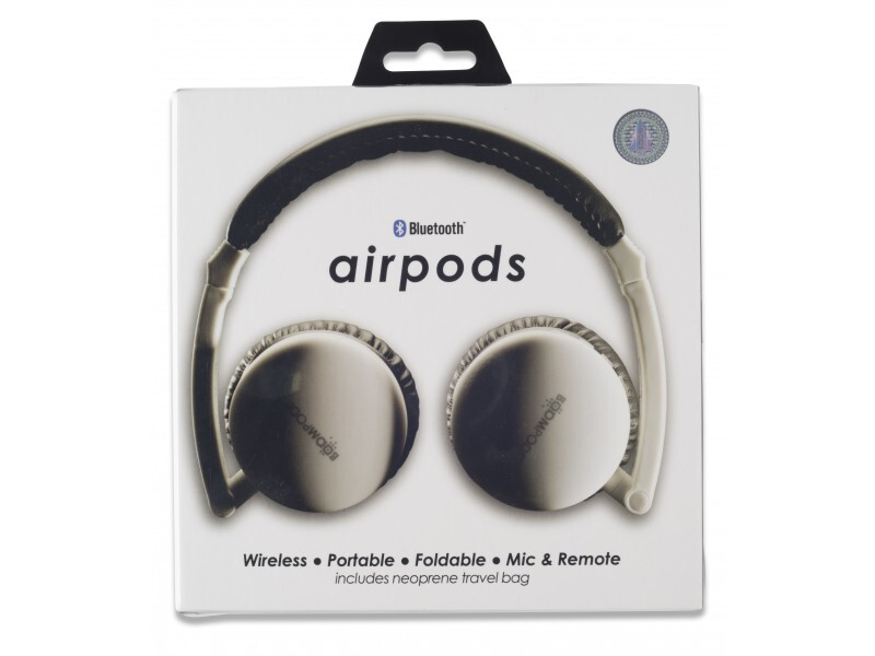 Boompods Headphones Bluetooth Skypods, White