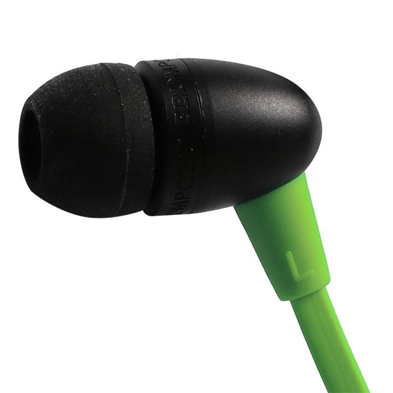 Boompods Tuffbuds In-Ear Koptelefoon met Microfoon  - Groen