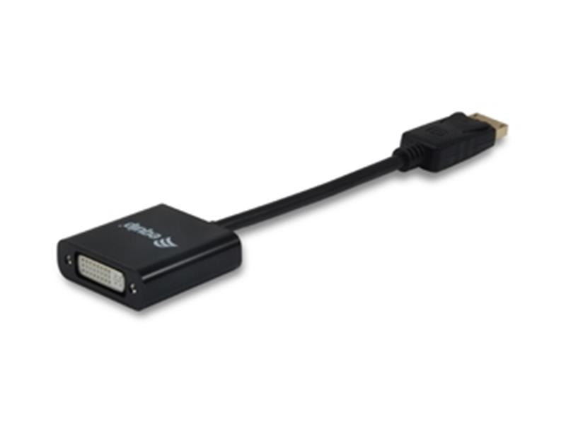 Equip 133431 video kabel adapter 0,2 m DisplayPort DVI Zwart