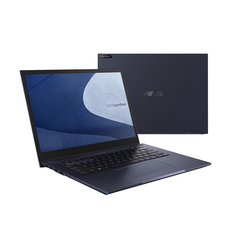 ASUS ExpertBook B7402FBA-LA0502X i5-1240P Hybride (2-in-1) 35,6 cm (14"") Touchscreen WUXGA Intel® Core™ i5 16 GB DDR5-SDRAM 512 GB SSD Wi-Fi 6E (802.