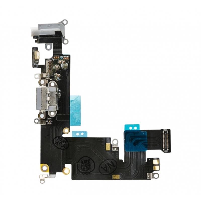 Replacement Charge Data Connector incl Flex Cable for Apple iPhone 6 Plus Black OEM