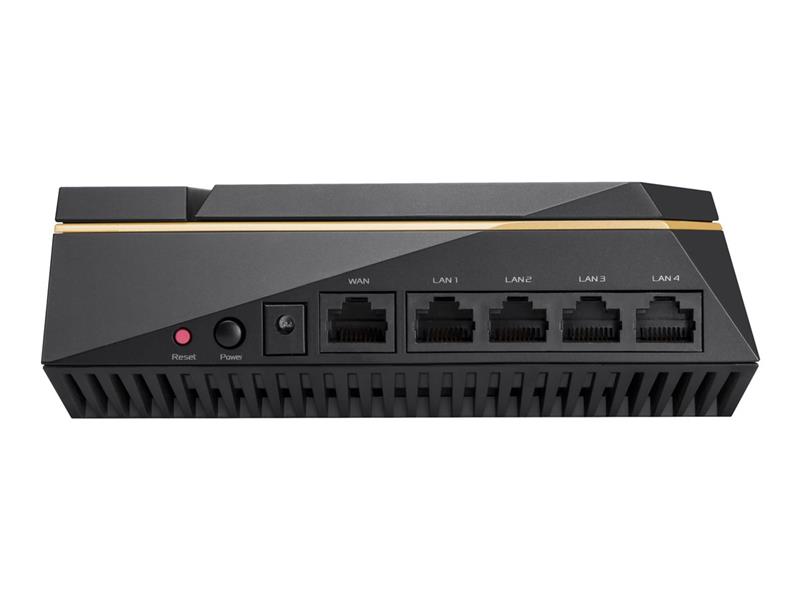 ASUS AiMesh AX6100 draadloze router Tri-band (2.4 GHz / 5 GHz / 5 GHz) Gigabit Ethernet Zwart