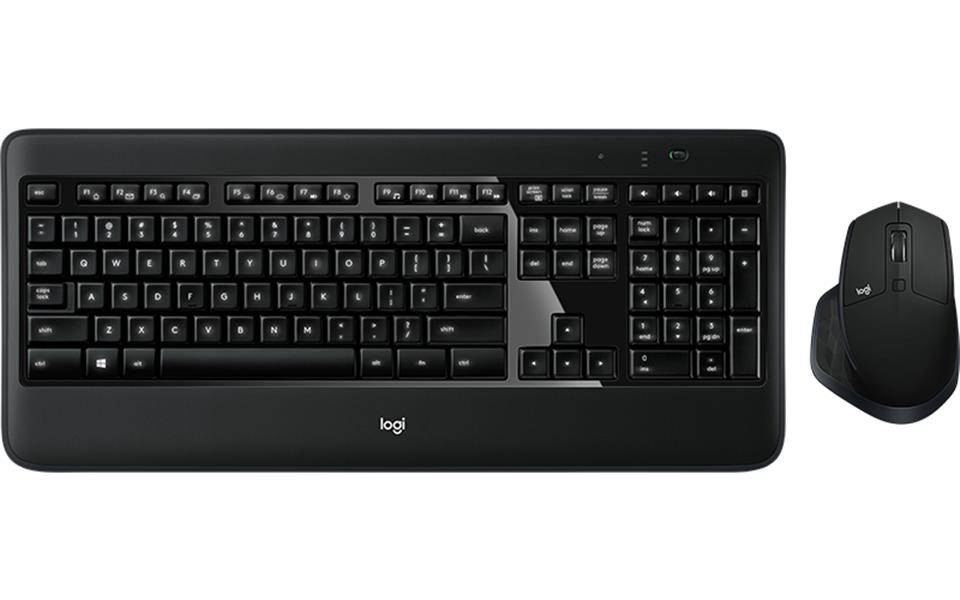Logitech MX900 toetsenbord Bluetooth QWERTZ Zwitsers Zwart