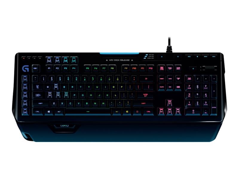 Logitech G G910 toetsenbord USB QWERTY US International Zwart