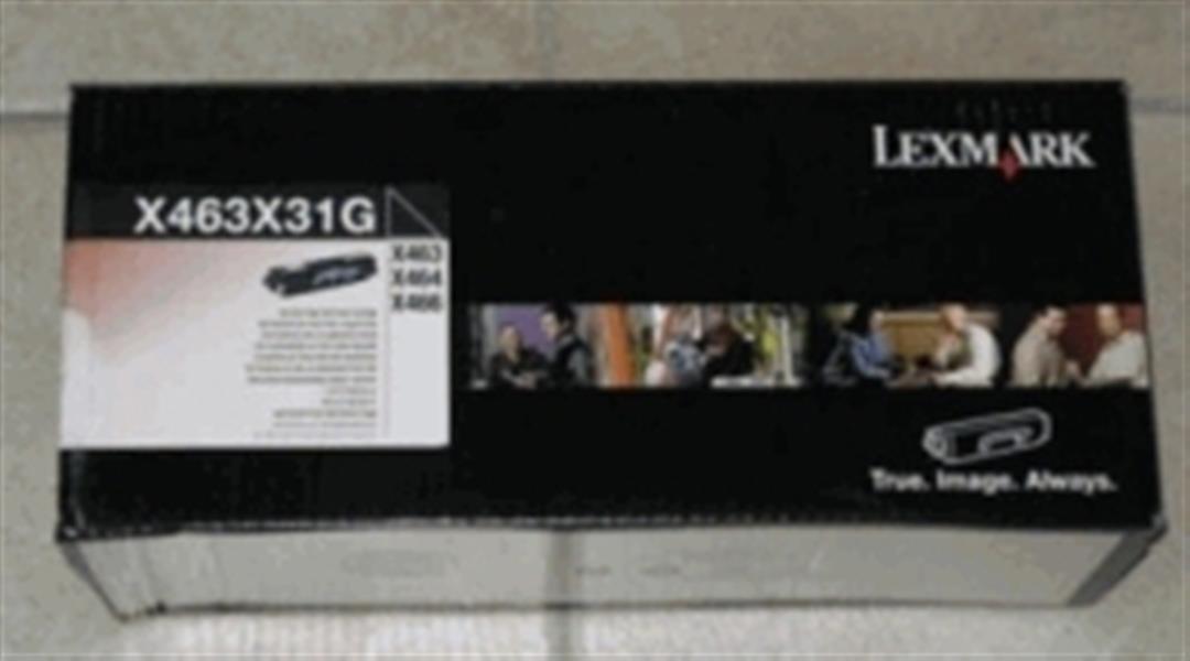 Lexmark X463X31G tonercartridge Origineel Zwart 1 stuk(s)