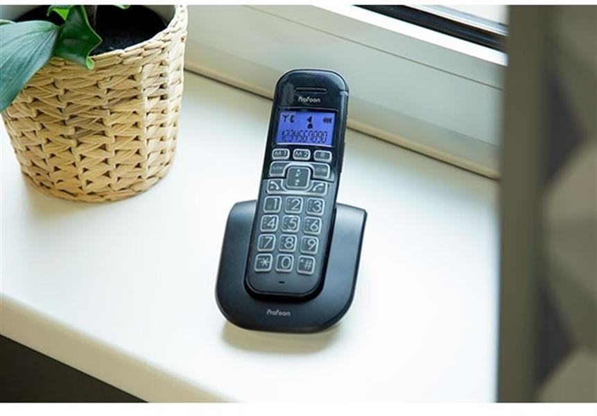  Profoon Big Button DECT Telefoon Black