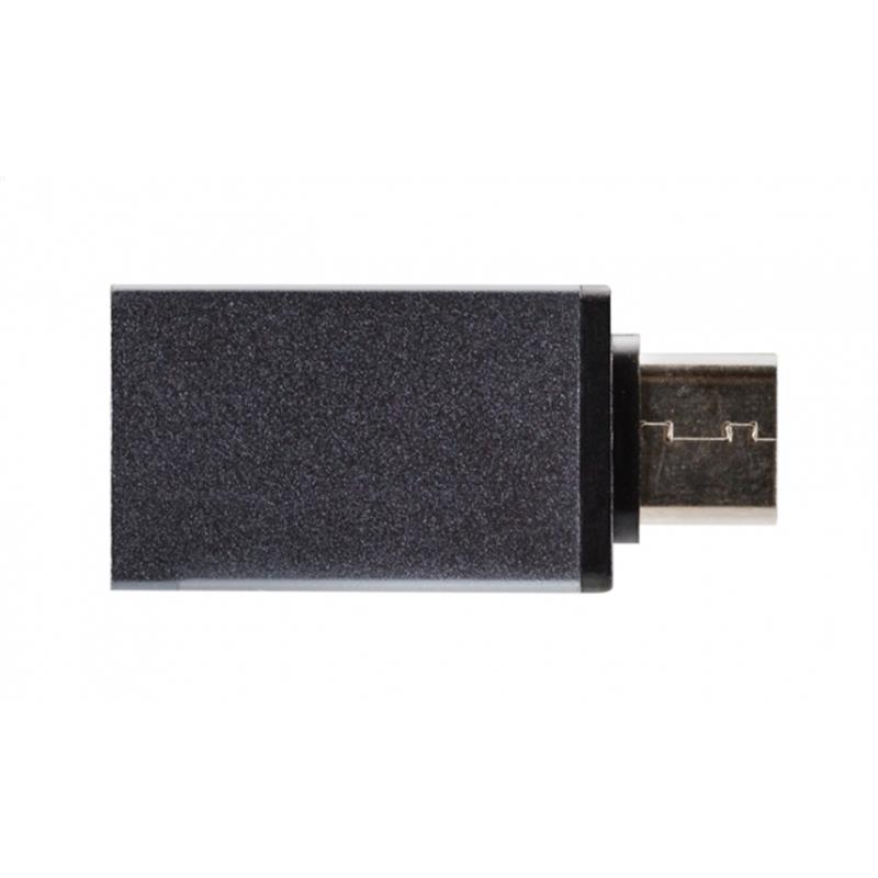 Xccess USB-A to USB-C Adapter Grey