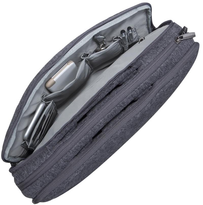 Rivacase Egmont Laptop Bag 15 6inch Grey