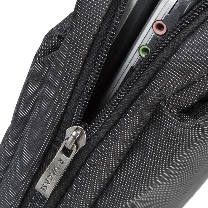 Rivacase Central Laptop Bag 15 6inch Black