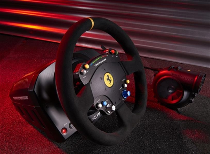 Thrustmaster TS-PC Racer Ferrari 488 Challenge Edition Zwart USB 2.0 Stuur Analoog/digitaal