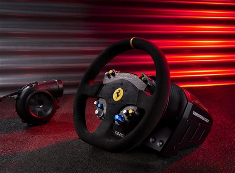 Thrustmaster TS-PC Racer Ferrari 488 Challenge Edition Zwart USB 2.0 Stuur Analoog/digitaal