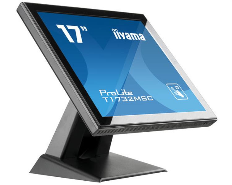 iiyama ProLite T1732MSC-B5X touch screen-monitor 43,2 cm (17"") 1280 x 1024 Pixels Zwart Multi-touch