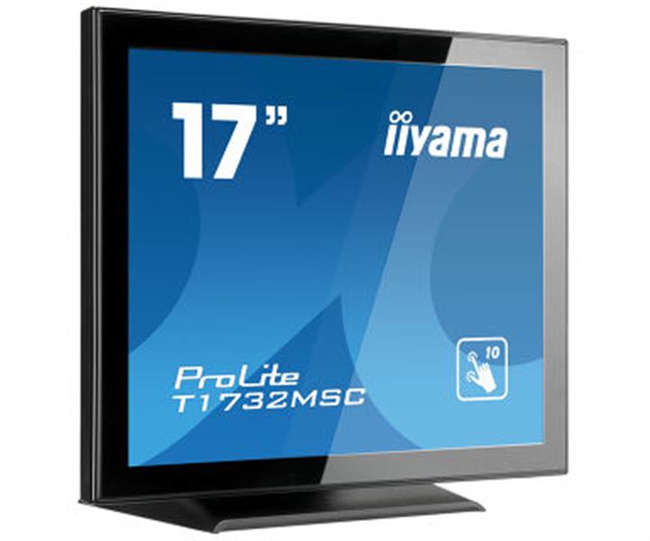 iiyama ProLite T1732MSC-B5X touch screen-monitor 43,2 cm (17"") 1280 x 1024 Pixels Zwart Multi-touch