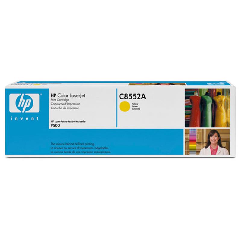 HP C8552A tonercartridge Origineel Geel 1 stuk(s)