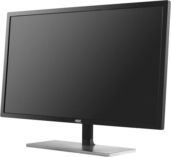 AOC 79 Series U2879VF computer monitor 71,1 cm (28) 3840 x 2160 Pixels 4K Ultra HD LCD Zwart, Zilver