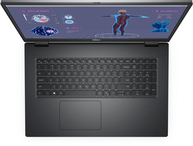 DELL Precision 7780 Mobiel werkstation 43,9 cm (17.3"") Full HD Intel® Core™ i7 i7-13850HX 32 GB DDR5-SDRAM 1 TB SSD NVIDIA RTX 3500 Ada Wi-Fi 6E (802