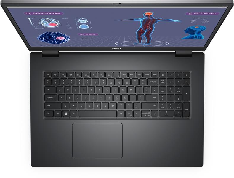 DELL Precision 7780 Mobiel werkstation 43,9 cm (17.3"") Full HD Intel® Core™ i7 i7-13850HX 32 GB DDR5-SDRAM 1 TB SSD NVIDIA RTX 3500 Ada Wi-Fi 6E (802