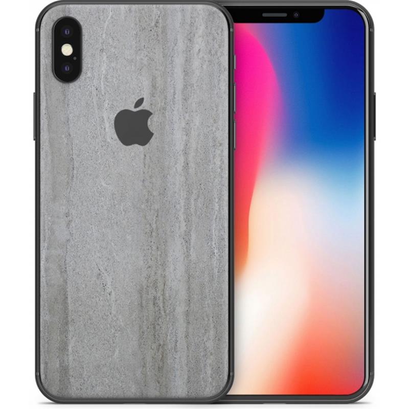 dskinz Smartphone Back Skin for Apple iPhone X Concrete