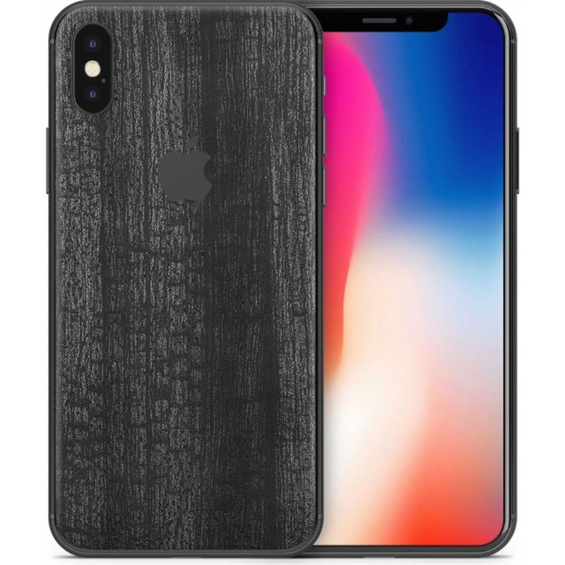 dskinz Smartphone Back Skin for Apple iPhone X Charcoal