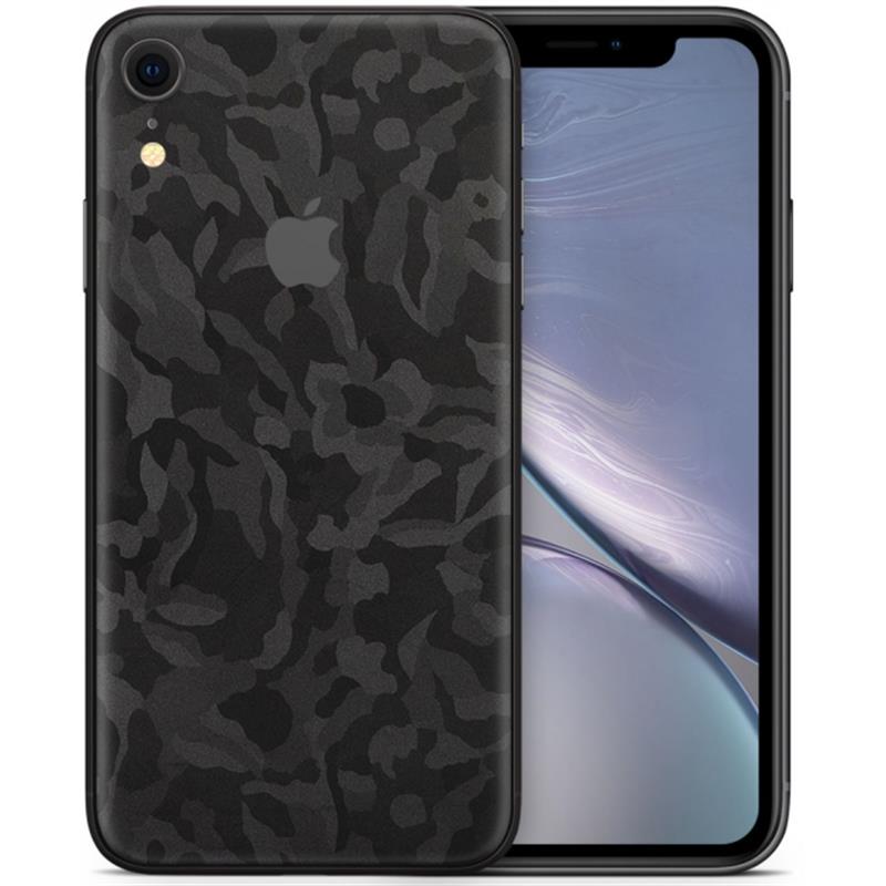 dskinz Smartphone Back Skin for Apple iPhone XR Camo Black