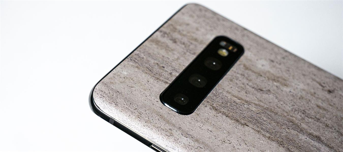 dskinz Smartphone Back Skin for Samsung Galaxy S10 Concrete