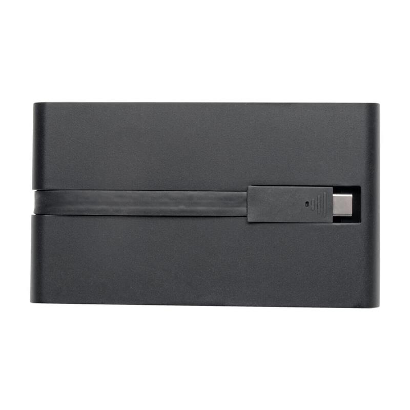 Tripp Lite U442-DOCK3-B notebook dock & poortreplicator Bedraad USB 3.2 Gen 2 (3.1 Gen 2) Type-C Zwart
