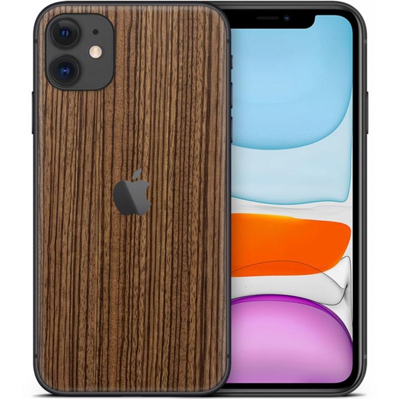 dskinz Smartphone Back Skin for Apple iPhone 11 Zebra Wood