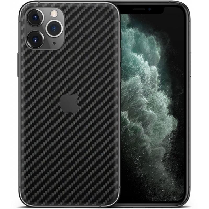 dskinz Smartphone Back Skin for Apple iPhone 11 Pro Max Carbon Black