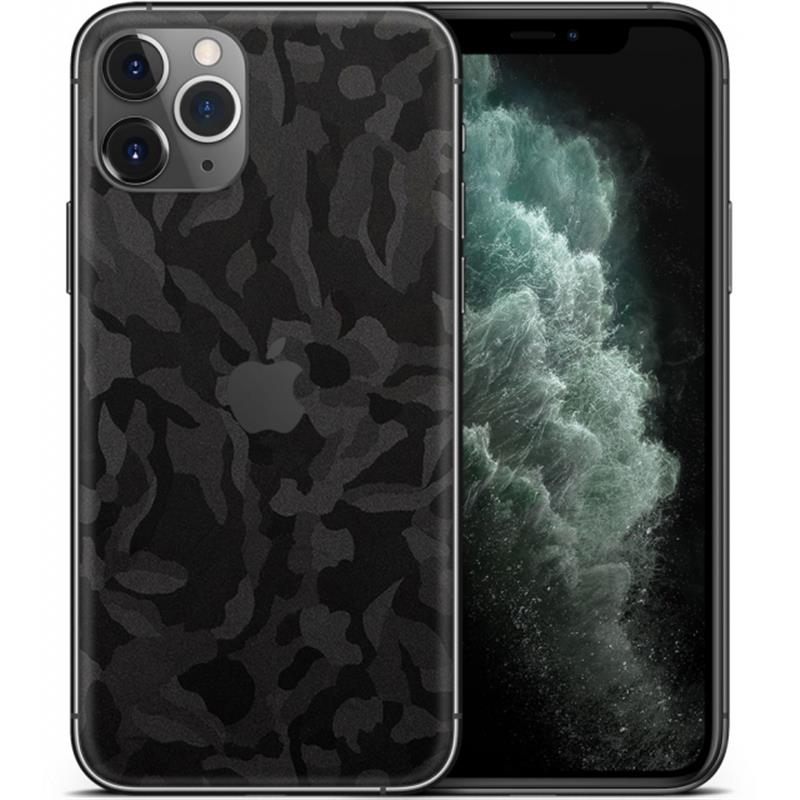 dskinz Smartphone Back Skin for Apple iPhone 11 Pro Max Camo Black
