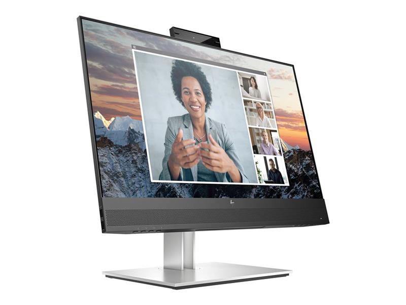 HP E24m G4 60,5 cm (23.8"") 1920 x 1080 Pixels Full HD Zwart, Zilver