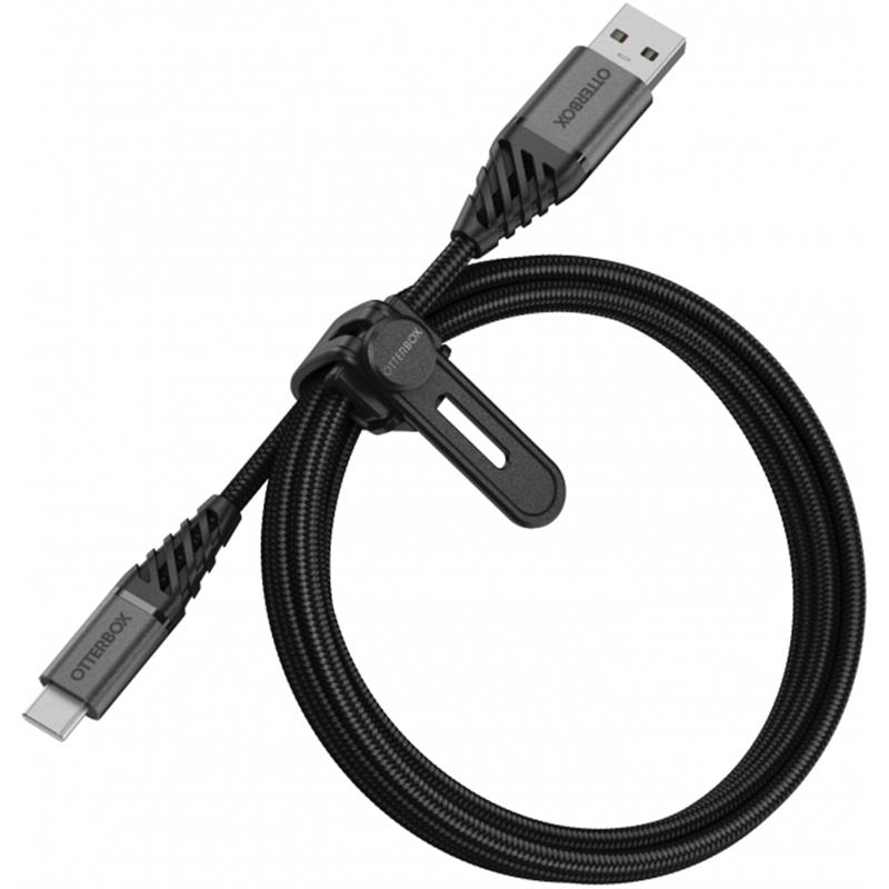 OtterBox Premium Cable USB A-C 1M, zwart
