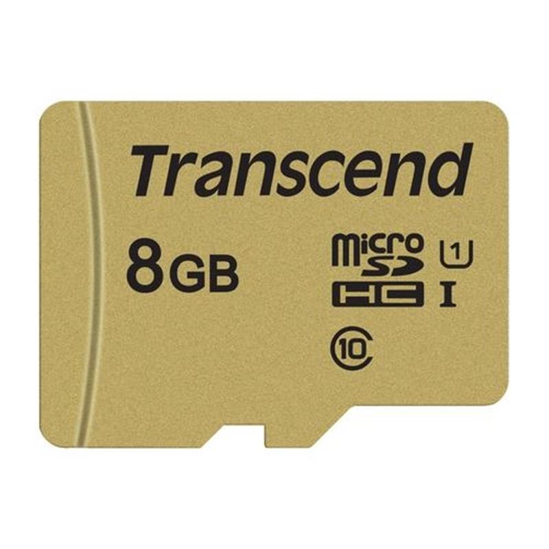 Transcend 8GB UHS-I U3 flashgeheugen MicroSDHC Klasse 10
