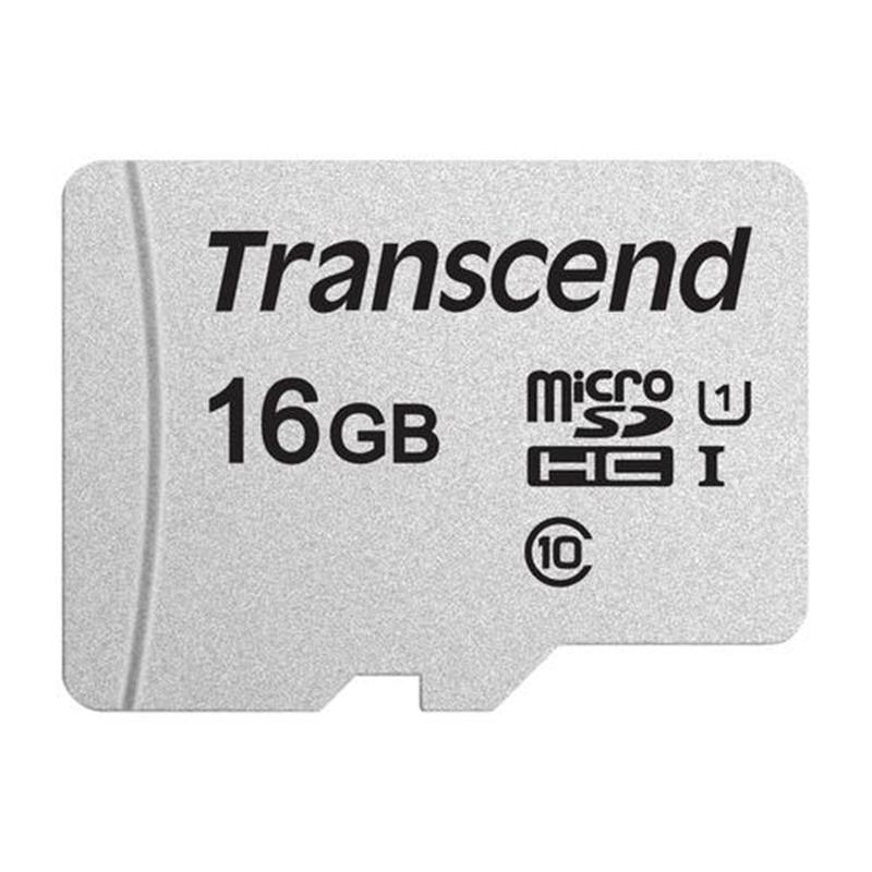 Transcend flashgeheugen 16 GB MicroSDHC Klasse 10 NAND