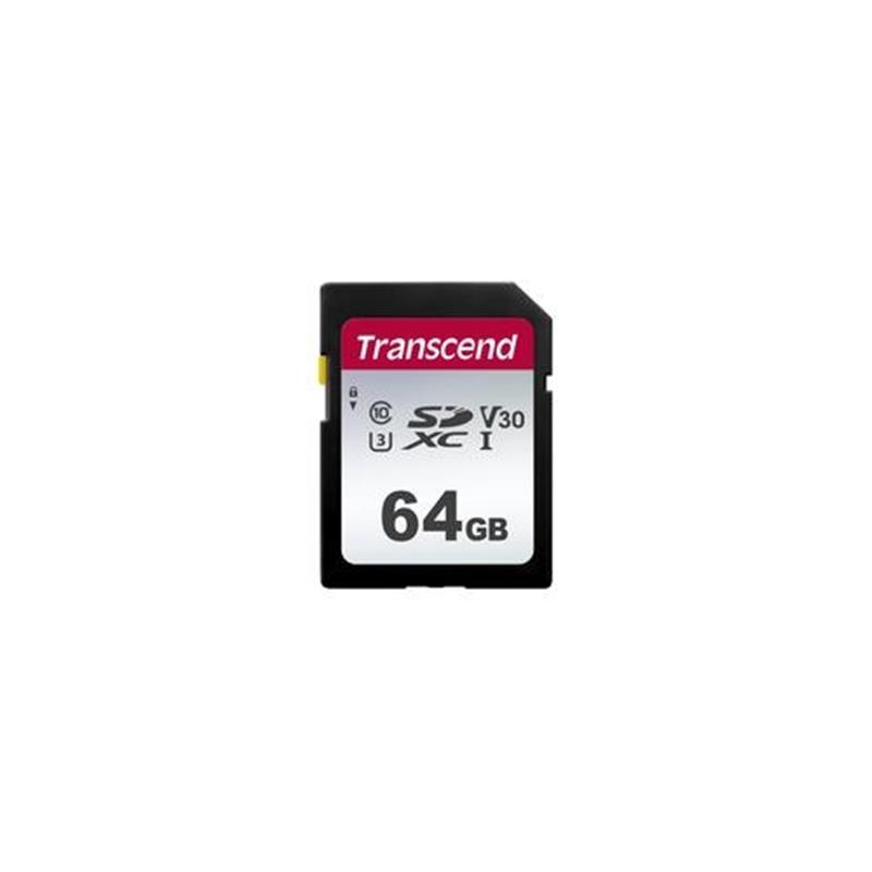 TRANSCEND 64GB UHS-I U3 SD Card TLC