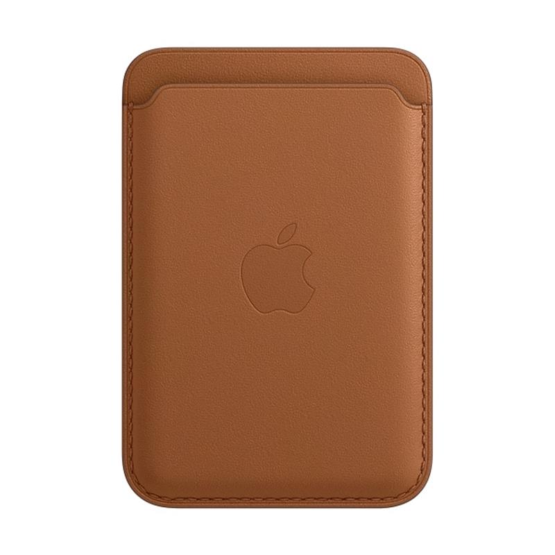  Apple Leather Wallet with MagSafe Saddle Brown
