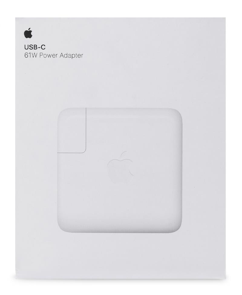  Apple USB-C Power Adapter 61W White