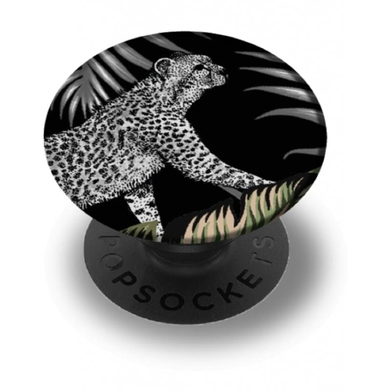 Richmond Finch X PopSockets Expanding Stand Grip Silver Jungle