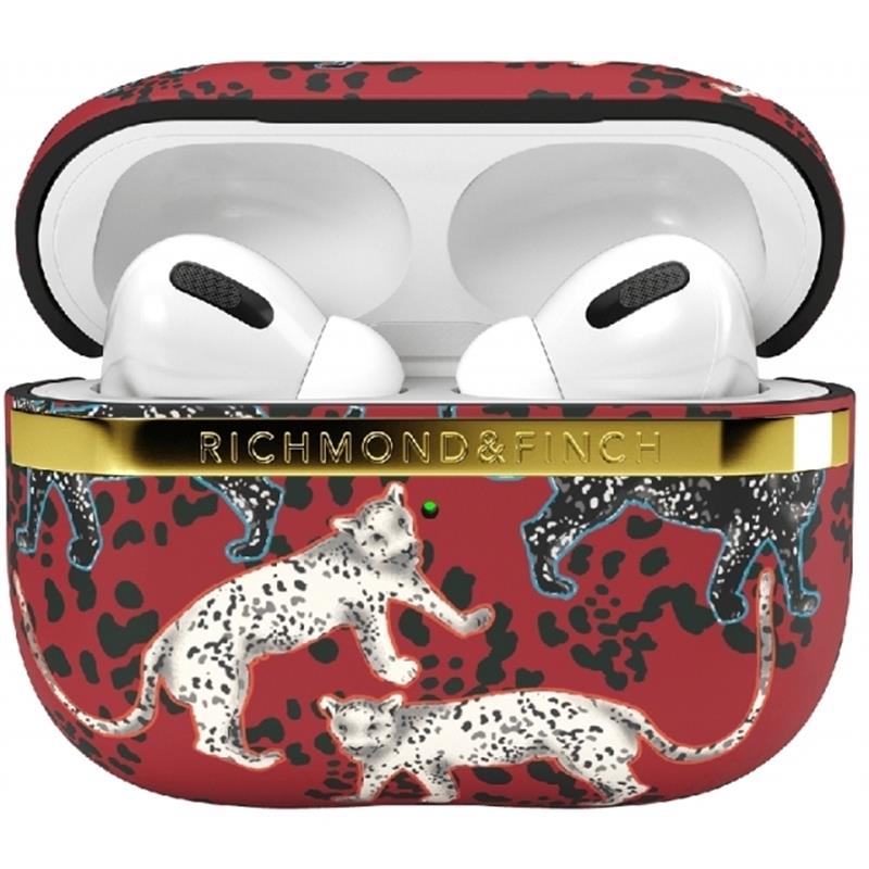 Richmond Finch Freedom Series Apple Airpod Pro Samba Red Leopard