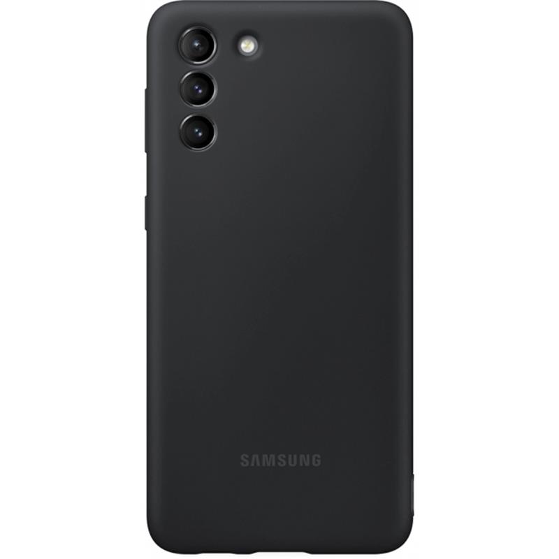  Samsung Silicone Cover Galaxy S21 Black