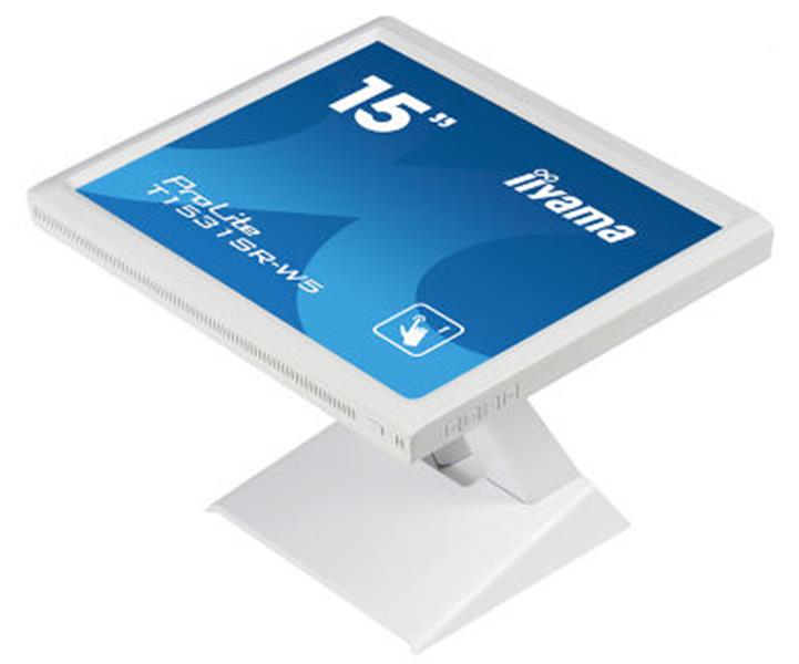 iiyama ProLite T1531SR-W5 touch screen-monitor 38,1 cm (15"") 1024 x 768 Pixels Wit