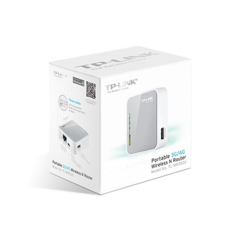 TP-LINK TL-MR3020 mobiele router / gateway / modem Router voor mobiele netwerken