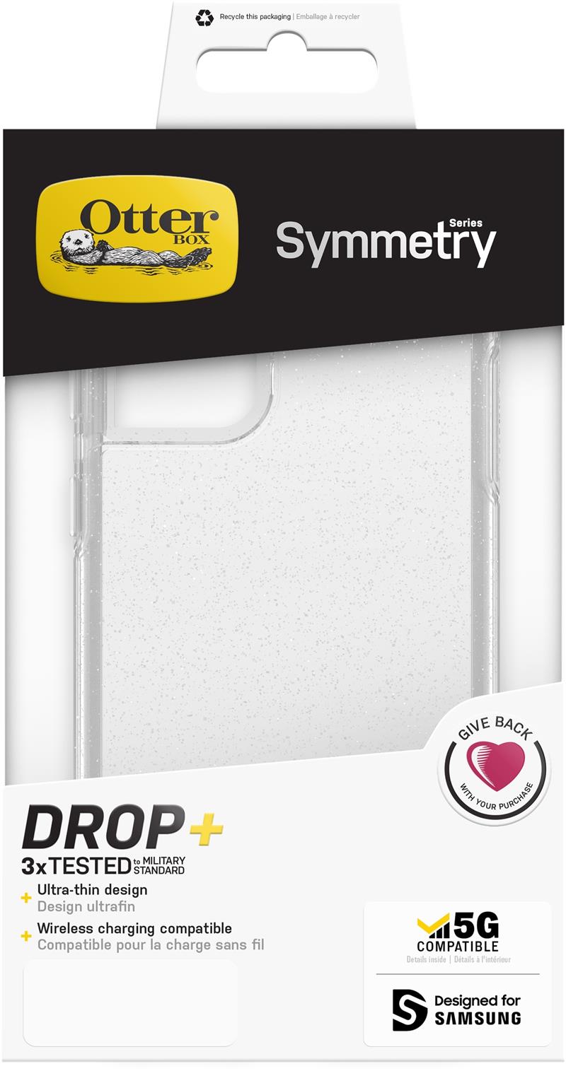 OtterBox Symmetry Clear Series voor Samsung Galaxy S21+ 5G, Stardust Glitter