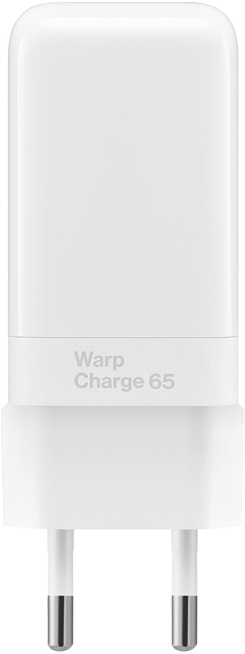 OnePlus Warp Charge Power Adapter 65W White