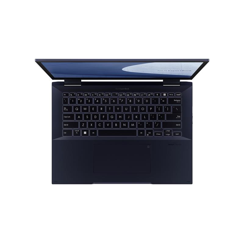 ASUS ExpertBook B7402FBA-LA0502X i5-1240P Hybride (2-in-1) 35,6 cm (14"") Touchscreen WUXGA Intel® Core™ i5 16 GB DDR5-SDRAM 512 GB SSD Wi-Fi 6E (802.