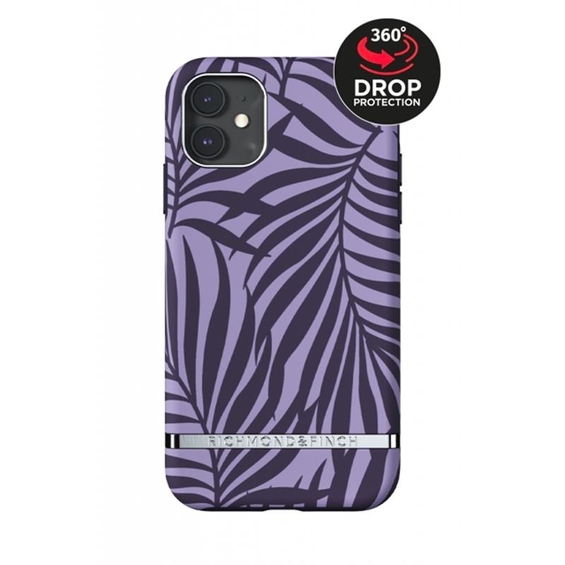 Richmond Finch Freedom Series Apple iPhone 11 Purple Palm