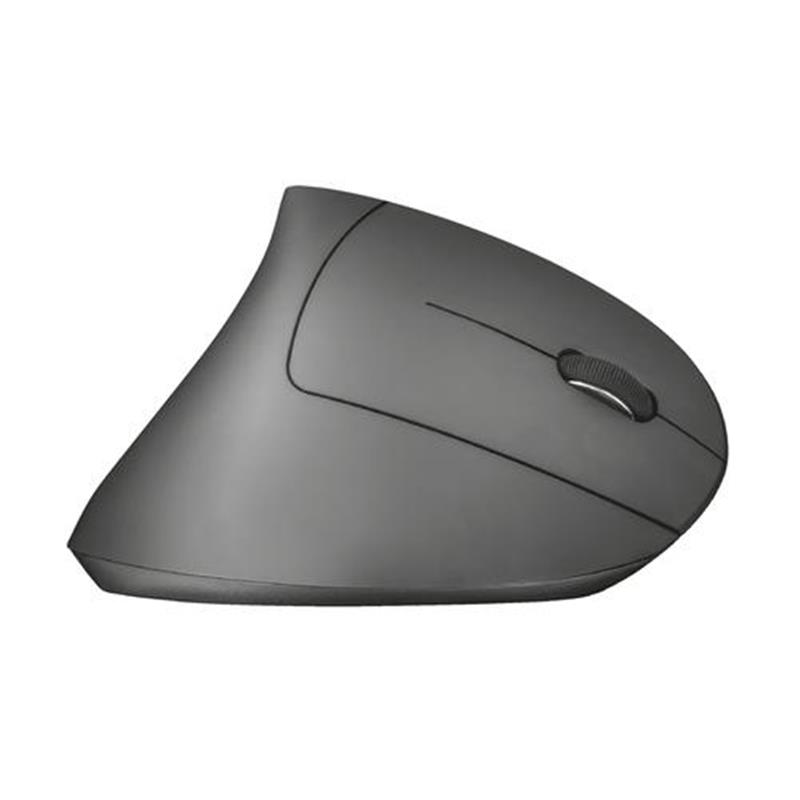 Trust Verto | Ergonomische Muis | DRAADLOZE | Verticaal | Grijs