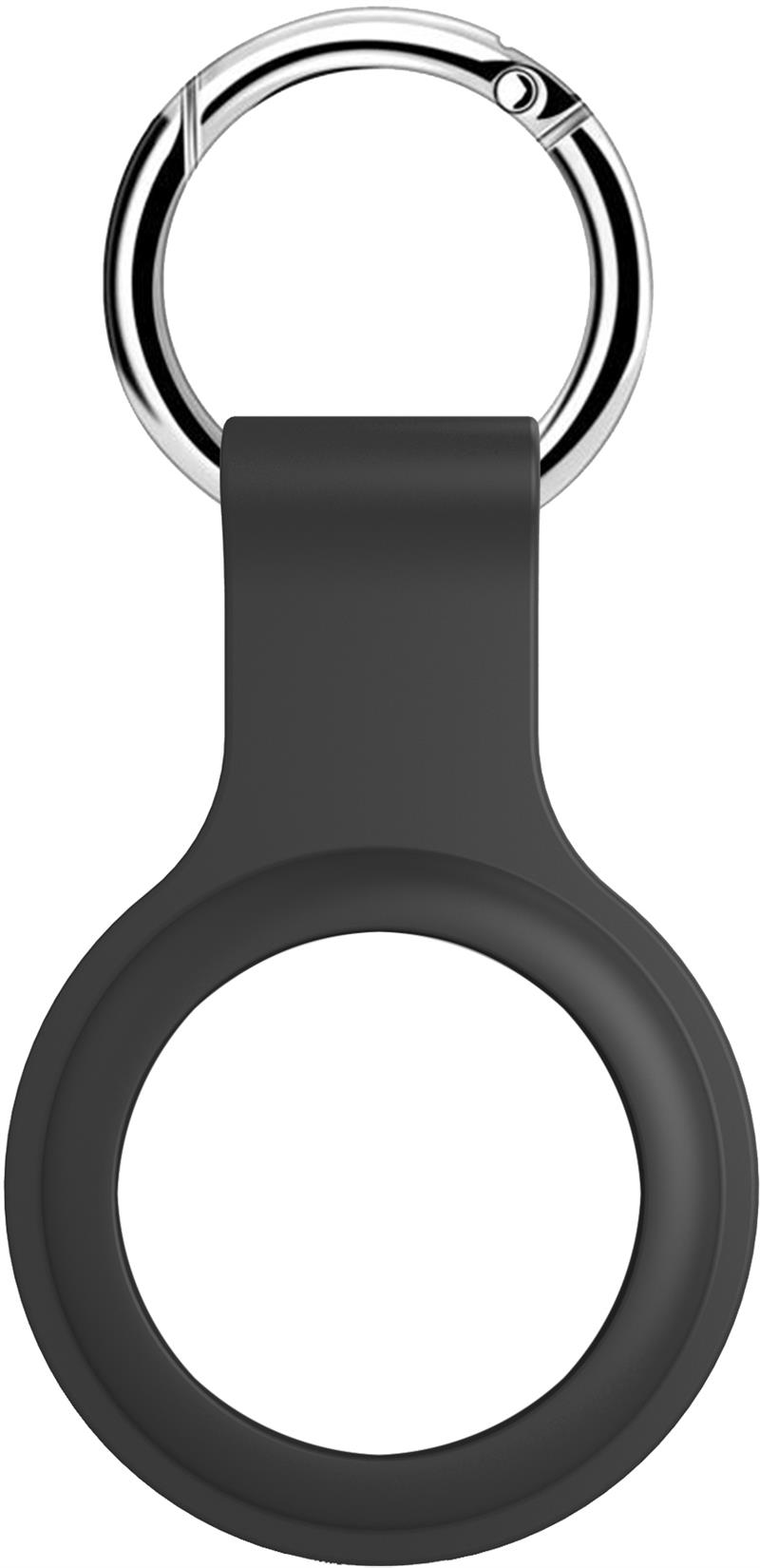 Xccess Silicon Airtag Keychain Black