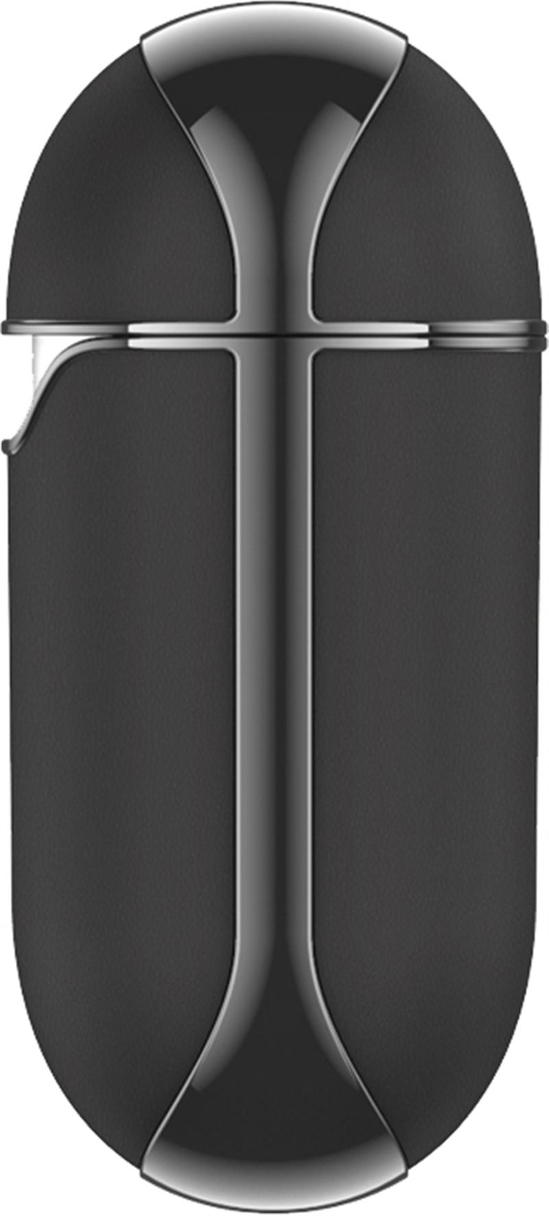 Valenta Leather Snap Case Apple Airpods Gen 1 2 Black