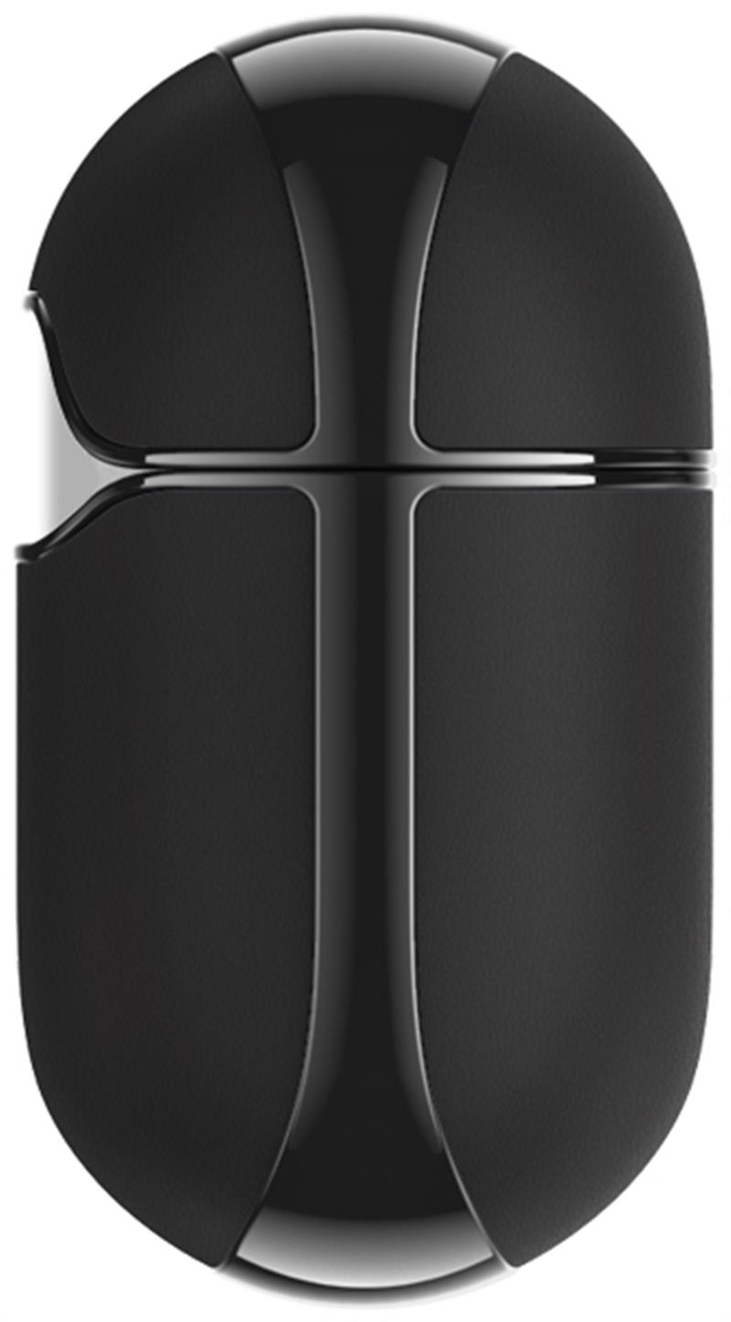Valenta Leather Snap Case Apple Airpod Pro Black